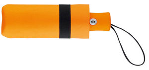 Parapluies pliants publicitaires de poche Orange 2
