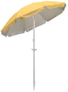 Parasol De Qualite Personnalisable Jaune