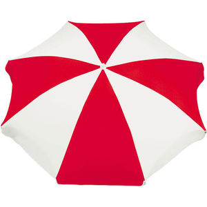 Parasol publicitaire manche Parasol  Blanc Rouge