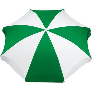 Parasol publicitaire manche Parasol  Blanc Vert