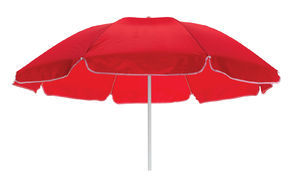 Parasol Volants Acier Imprime Rouge